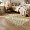 thumbnail image 2 of ODIKA 5'x7' Washable Area Rug School Door Pink Ribbon Yellow Pencil Academic Theme Cream Classroom for Small Living Room, Bedroom, Easy Care, Non-Shedding, Pet Friendly, 2 of 7