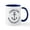White/Navy Inside, variant on CafePress - Summer Cape Cod Massachusetts Mugs - 11 oz Ceramic Mug - Novelty Coffee Tea Cup