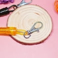 thumbnail image 4 of BESTOYARD Coiled Lanyards Keychain Flexible Spring Coil Design 4Pcs Random Color, 4 of 5