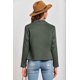 thumbnail image 2 of Saco PRETTYGARDEN 2025 de Ante Sintético Verde Claro Corto XL, 2 of 9