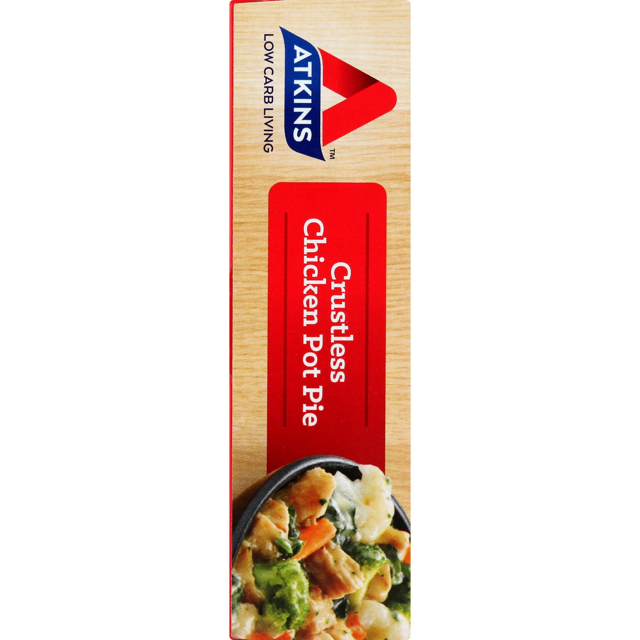 Atkins Crustless Chicken Pot Pie Bowl Meal 9oz (Frozen Dinner)