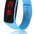 thumbnail image 2 of Pulsera de silicona LED Digital para niños, hombres, mujeres, reloj de pulsera deportivo (azul), 2 of 6
