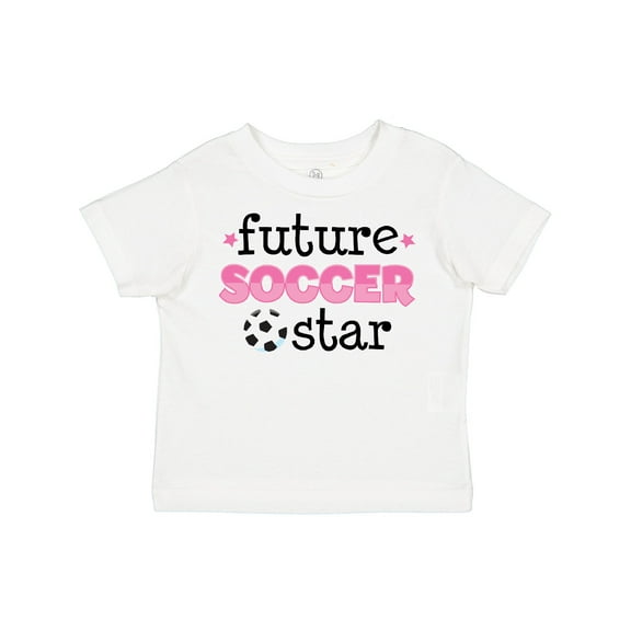 Inktastic Future Soccer Star Girls Girls Toddler T-Shirt