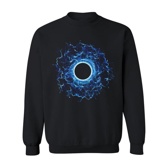 A Black Hole In Space Sweatshirt Men -Image by Shutterstock, Male Small