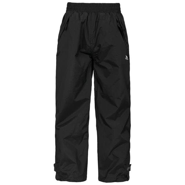 Trespass - Pantalones impermeables Modelo Echo para niños niñas - Esquí/Nieve (Negro)