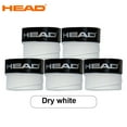 thumbnail image 1 of 5Pcs Original Tennis Overgrip PU Tennis Racket Sweat Band Absorption Grip Badminton Racket Handle Grip Tennis Griptape Dry White, 1 of 6