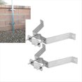 thumbnail image 2 of Par de Soportes de Pared Resistentes para Mástil de Antena de TV con (2) Soportes. Soporte de Montaje de Mástil de Antena Ajustable., 2 of 5