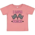 thumbnail image 3 of Inktastic I Love Racing Rally Flags Girls Girls Baby T-Shirt, 3 of 5