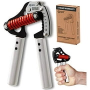GD Hand Grip Strengthener Premium Iron Grip Light 80 Adjustable Hand Gripper (55 to 176 lb) Grip Strength Trainer Wrist Strengtheners