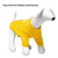 thumbnail image 3 of Leather Dog Mannequins Standing Position Dog Models Toys Pet Animal Shop Display Mannequin White L, 3 of 5