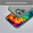 thumbnail image 2 of YISITIAN Ultra Thin Case for Phone 17 Case, Military Grade Protective Cover with Frosted Translucent Back and Soft TPU Bumper, Slim Matte Shell for Active Users and Outdoor Protection AZ1014-3158, 2 of 7
