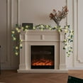 thumbnail image 4 of Pre-lit Olive Vine Fairy Light - 5.9FT 96 LED Battery Operated Garland with Timer, Artificial Olive Branch Lighting for Christmas Fireplace, Mantle, and Home Decor, 4 of 6