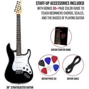 LyxPro 39-inch Electric Guitar for Beginners with Accessories