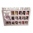thumbnail image 2 of School Days Graduation Frame K-12 Picture Frame Tabletop School Years Kids Picture Frame Pink, 2 of 7