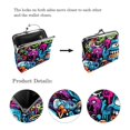 thumbnail image 3 of Elegant Black Coin Purse Wallet with 0.7 Microfiber Zinc Alloy Jaws, 4.3x4.7 in/11x12 cm Size, 3 of 7