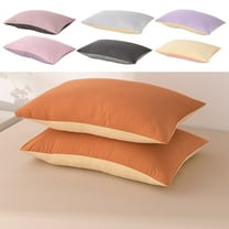 Clearance Under $5! InsCrazy King Pillowcase Pillow Cover Soft and Breathable Brushed Microfiber Pillow Cases Oil Proof and Wrinkle Resistant Pillow Covers 20" X 30"