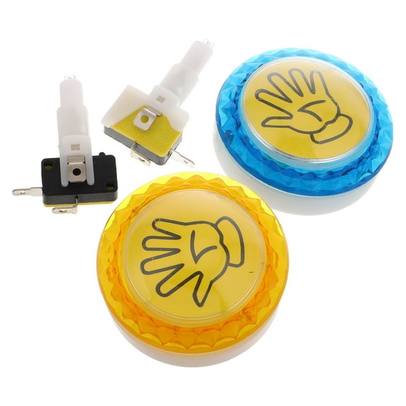 Worgeous Illuminated Push Button Buzzers For Game Console Handheld Game Machine Accessories Led Buttons For Better Gaming Experience