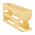 thumbnail image 2 of Estante rodante para huevos, contenedor para huevos, caja de almacenamiento creativa para ahorrar espacio, dispensador de huevos rodante para Amarillo 3 niveles, 2 of 9