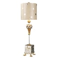 thumbnail image 3 of Lucas McKearn Pompadour X Transitional Metal Table Lamp in Gold/Silver, 3 of 3