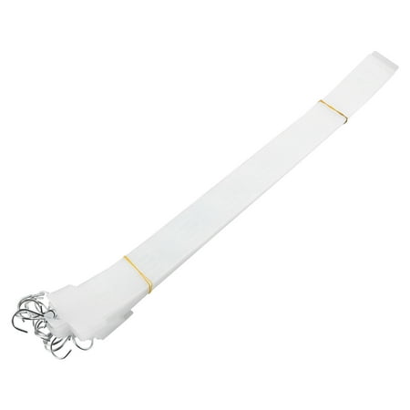 

Merchandise Strip 20pcs Hanging Merchandise Strips with S Hooks Plastic Display Clip Strips
