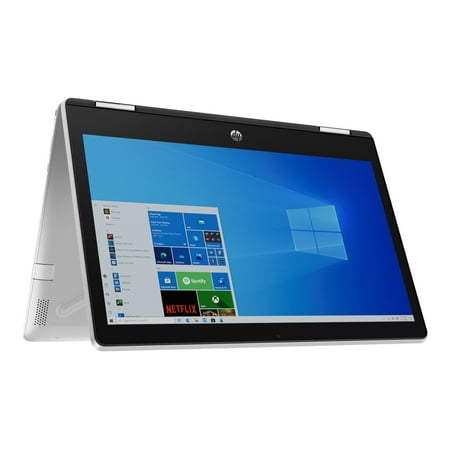 HP - Pavilion x360 2-in-1 11.6" Touch-Screen Laptop - Intel Pentium Silver - 4GB Memory - 128GB SSD - Natural Silver