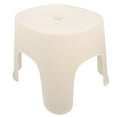 thumbnail image 1 of HINTRMENT Small Step Stool PVC Stable Seating Beige 1Pcs for Toilet Training, 1 of 8