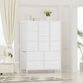 thumbnail image 2 of Commode à 15 Tiroirs, Buffet en Bois de 37,4 Po Commodes Armoire de Rangement pour Chambre, 2 of 9