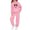 Pink B, variant on Christmas Girls' Clothing Sets Cute Long Sleeve Hooded Sweatshirt and Sweatpants Tracksuits 2 Pieces Fall Outfits 2-13 Years
