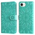 thumbnail image 1 of Funda tipo cartera GANGXUN para iPhone 16e , diseño girasol, cuero PU, soporte, cierre magnético, tarjetero, 1 of 5