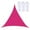 Hot Pink, variant on Needhep Square Canopy Shade Cover Uv Block 2024 New Triangle Shade Cover,Backyard Tents for Shade,Shade Cloth With Grommets for Patios ()