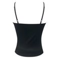thumbnail image 3 of ZIXKCGDSE Tank Tops for Women Round Neck Adjustable Spaghetti Strap Sleeveless Summer Shirt Size M, 3 of 3