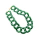 thumbnail image 1 of sweethay Gargantilla, collar grueso bohemio, clip de papel acrílico exagerado, cadenas para suéter, colgantes para mujer, accesorios de ropa Ropa, zapatos y accesorios Miscelánea Verde, 1 of 6