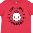 thumbnail image 4 of Inktastic Live Love Chickens Boys or Girls Toddler T-Shirt, 4 of 5
