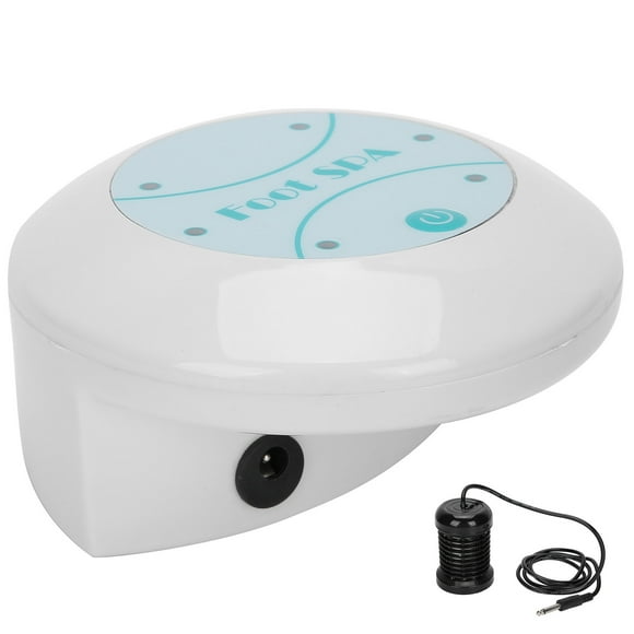 Ionic Foot Bath Machine, 110V 220V Portable Foot Spa Cleanse Machine with 5 Liners Ion Cleanse Controller Health Care Device for Home Use Spa Club Salon or Holiday Travel Gift US S