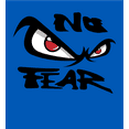 thumbnail image 2 of No Fear Classic Logo  Adult Royal Blue Crew Neck Short Sleeve Tee-Medium, 2 of 2