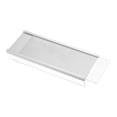 thumbnail image 3 of Uxcell 7.8 x 3.1inch Aluminum Name Plate Holder,Hanging Single Side 24mm Glass Track, 3 of 5