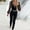 Black, variant on Jumpsuits For Women 2026 Formal Short Sleeve Loose Wide Leg One Piece Jumpsuits Baggy Overalls Date Night Beach Womens Summer Rompers XXL