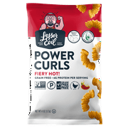 LesserEvil Gluten-Free Power Curls, Fiery Hot, 4 oz