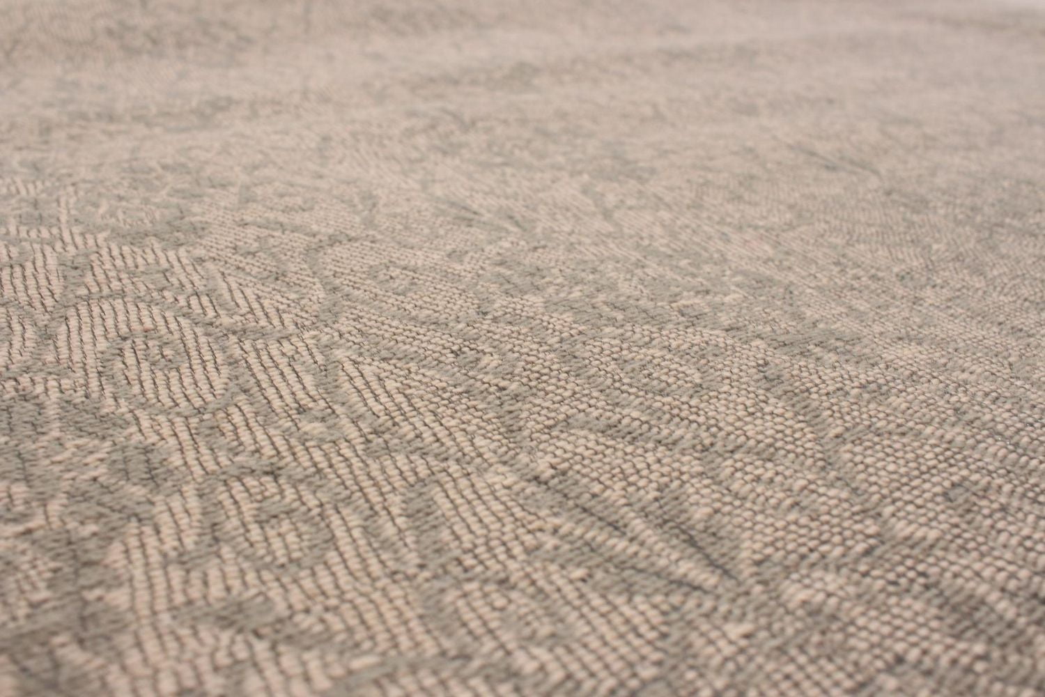 ECARPETGALLERY 4'9" x 6'9" Contemporary Collage Handmade Area Rug for Living Room, Dining Room and Bedroom in Grey