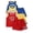 Red Yellow Blue(A002), variant on Fdqin Boys Athletic Shorts Set 6 Pieces Basketball Jersey Outfits for Kids Sleeveless Tank Top and Shorts Summer Activewear Red Yellow Blue 7-8Years