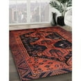 thumbnail image 2 of Ahgly Company Indoor Rectangle Traditional Chestnut Brown Persian Area Rugs, 7' x 10', 2 of 6