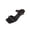 Black, variant on Polka Dot Bow Accent Slingback Heels For Women Open Toe Comfortable Party Footwear