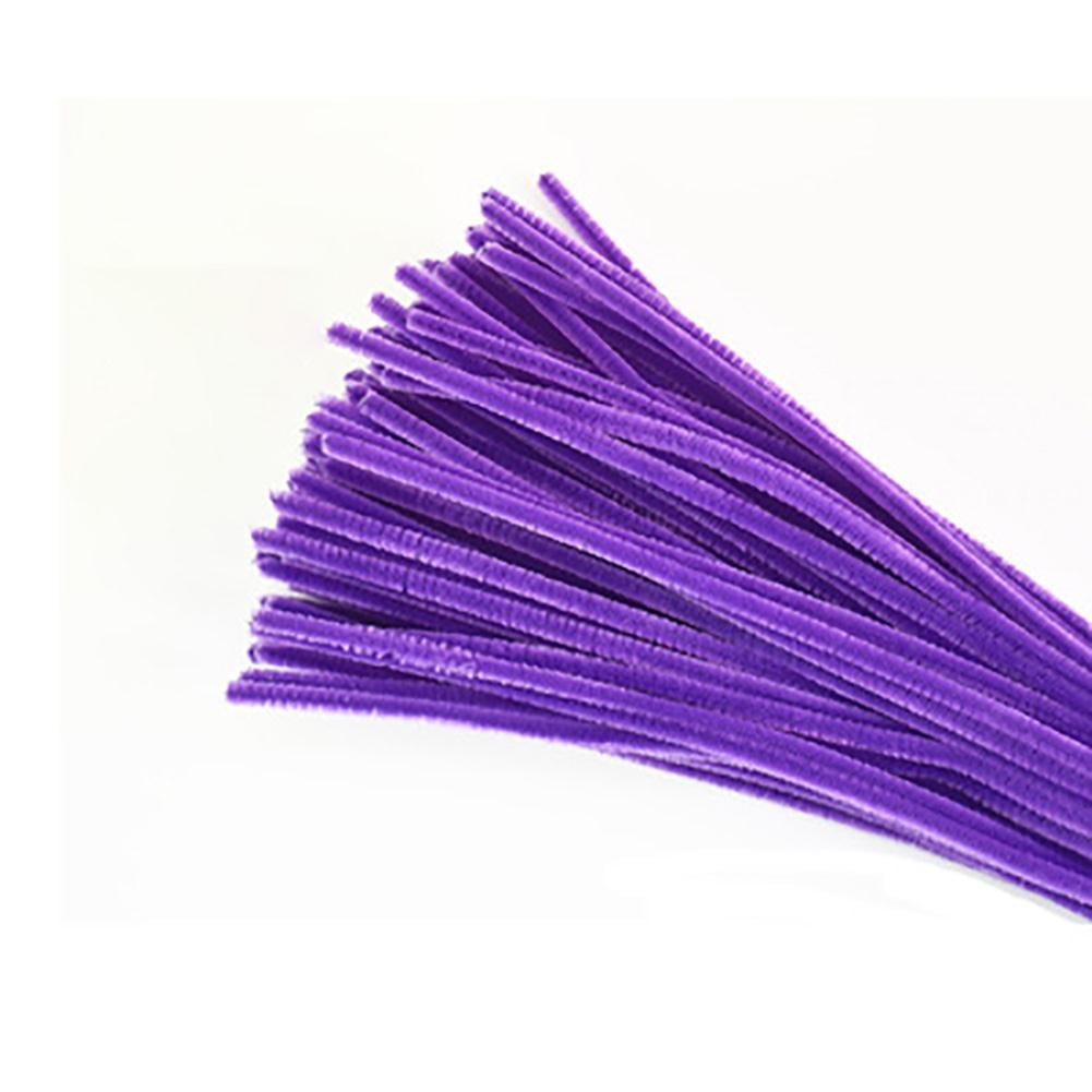 100 Purple Pipe Cleaners -  Israel