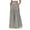 Gray #041, variant on Wide Leg Linen Pants for Women Culottes Flowy Wide Leg Palazzo Pants Baggy High Waisted Casual Linen Pant with Pockets, M