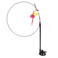 thumbnail image 1 of Varita de Juguete Interactiva para Gatos Divertida Varita de Plumas de Mano con Ventosa para Jugar en Interiores Mantiene a Tu Gato Entretenido y Activo ANGGREK  Otros, 1 of 8