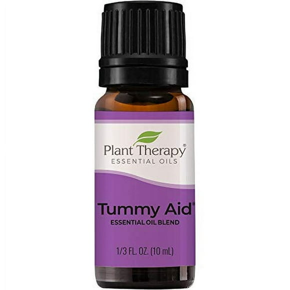 Plant Therapy Tummy Aid Essential Oil Blend 10 mL (1/3 oz) 100% Pure, Undiluted, Therapeutic Grade