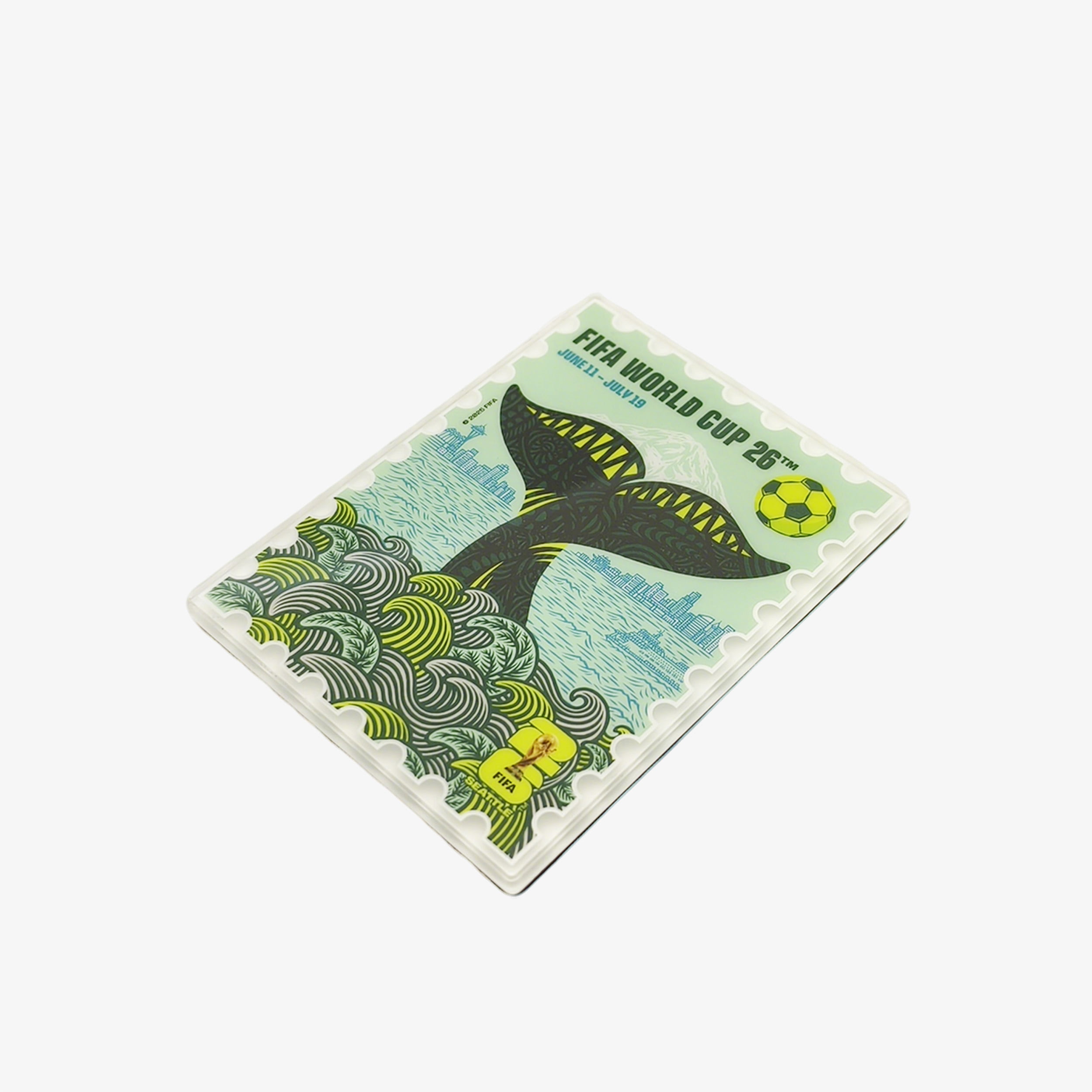 FIFA World Cup 2026 Host City Soccer Poster Magnet - Seattle