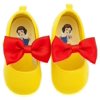 Disney Store Snow White Princess Baby Slippers Costume Shoes Size 0-6 Months