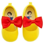 Disney Store Snow White Princess Baby Slippers Costume Shoes Size 0-6 Months