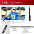 thumbnail image 3 of TCL 50” Class S Class 4K UHD HDR LED Smart TV with Google TV, 50S450G, 3 of 17